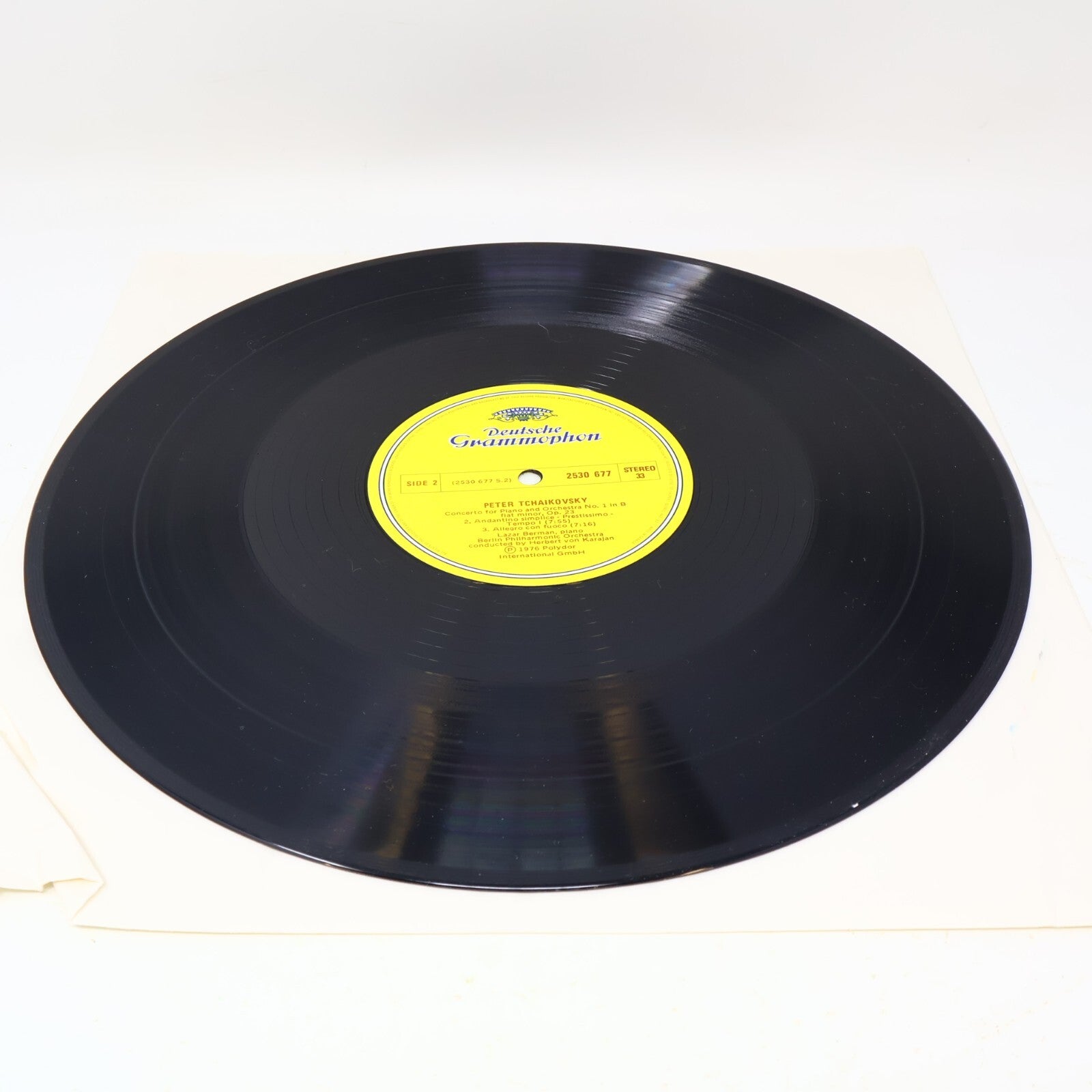 Tschaikowsky Von Karajan Lazar Berman Berliner Klavierkonzert 1 Record 2530 677