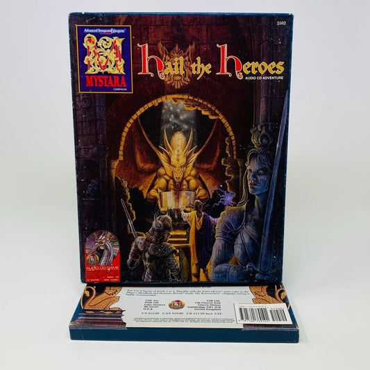 Empty Box Replacement Part for AD&D Mystara Campaign Hail the Heroes 2502 1994