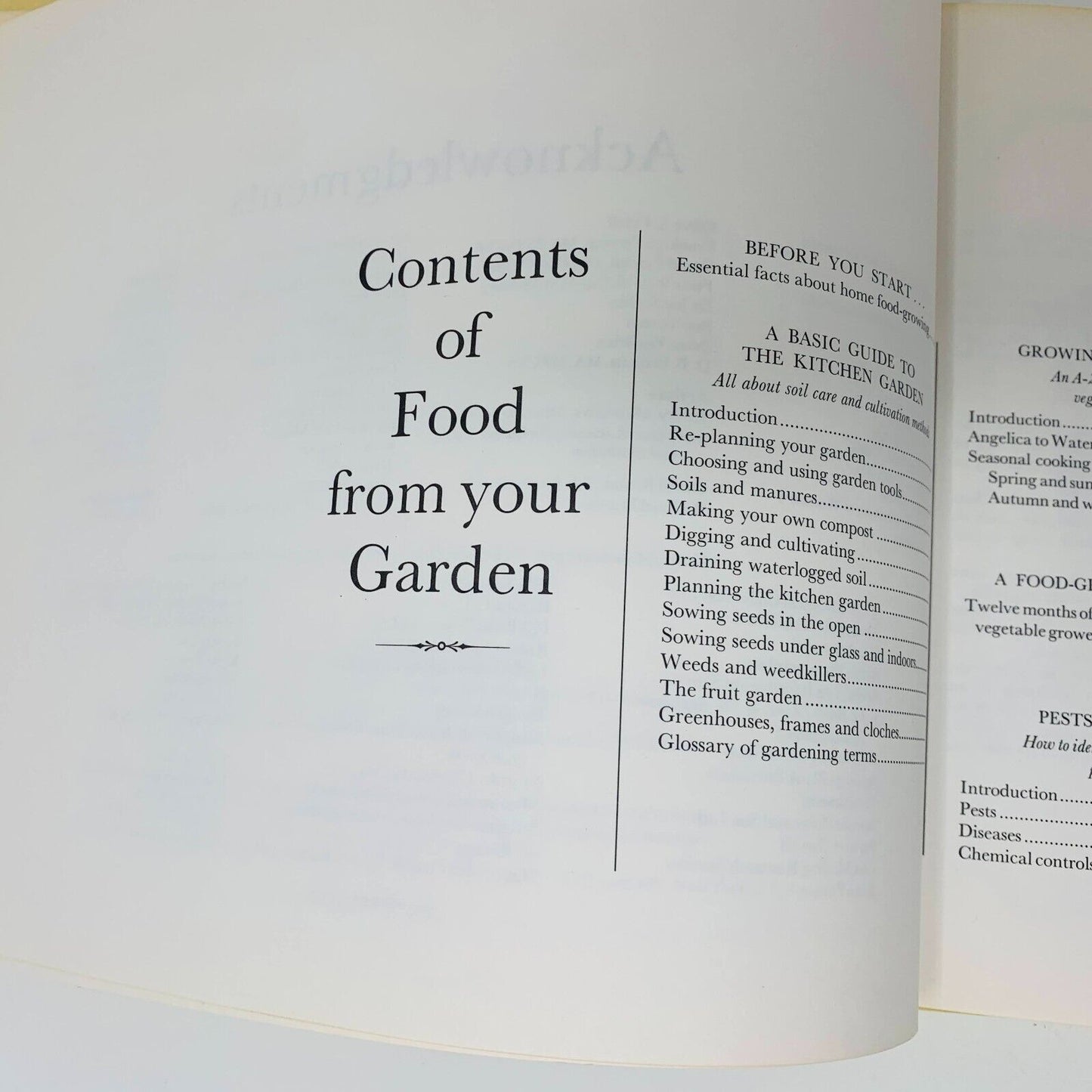 1977 Food From Your Garden Reader's Digest Grow Cook Preserve Fruit & Vegetables