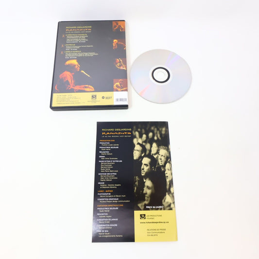 Richard Desjardins Kanasuta Là ou les Diables vont Danser DVD NTSC Spectacle