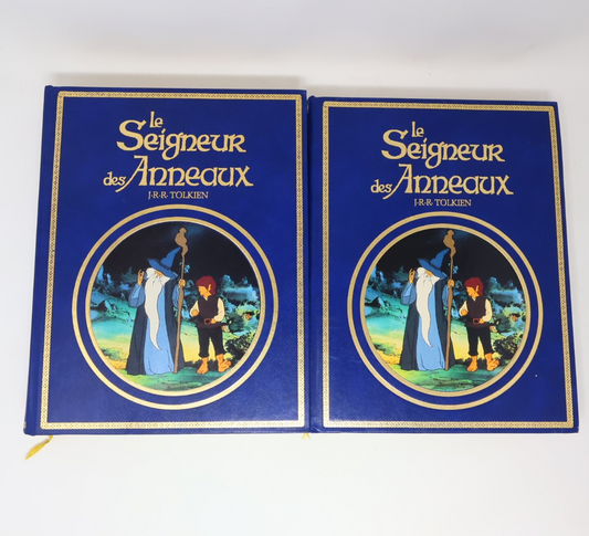 Le Seigneur des Anneaux #1-2 Lot 2 Livres J.R.R. Tolkien 1980 Famot Complète 80s