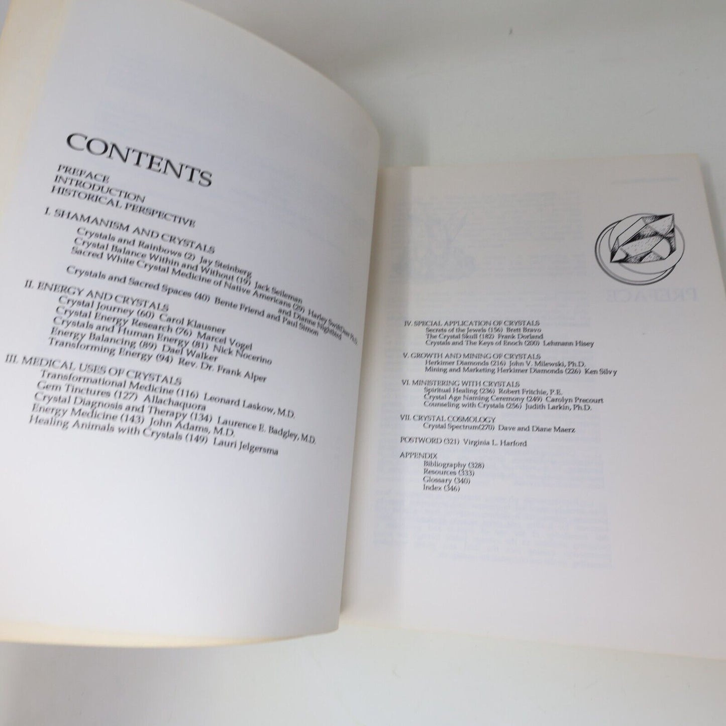 1987 The Crystal Sourcebook From Science To Metaphysics Milewski Harford PB 80s