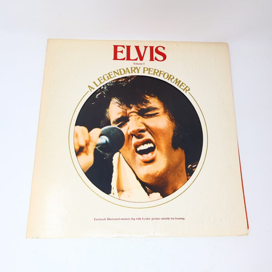Elvis Presley A Legendary Performer Volume 1 LP Record RCA CPL1-0341 Canada 1974