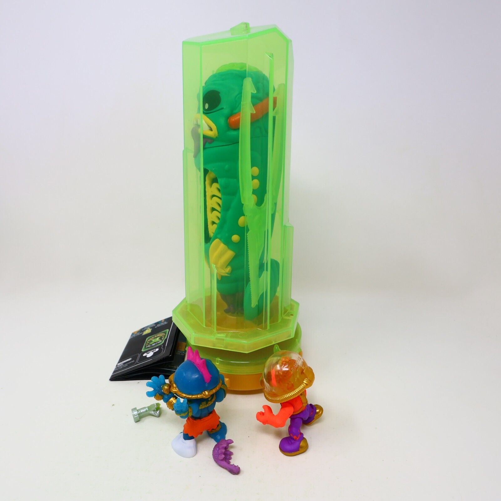 Lot 3 Treasure X Figures Gizmuck Alien Stink Dome Critter Moose Toy Collectible