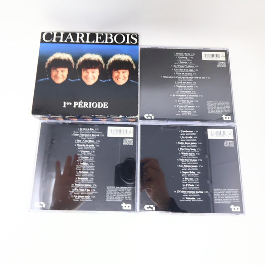 1991 Robert Charlebois Première 1ère Période Boîtier 3 CD Testés Compilation