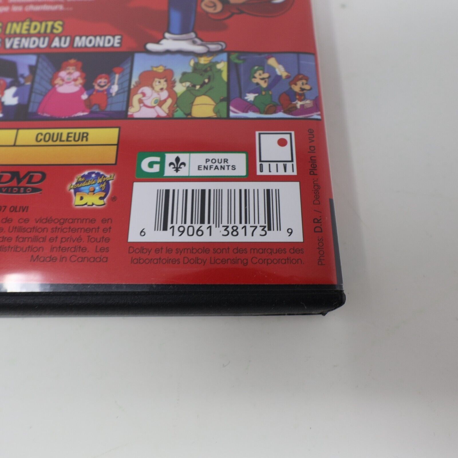 Super Mario Bros Amour Fraternel DVD 8 Épisodes Inédits Testé Région 1 Français