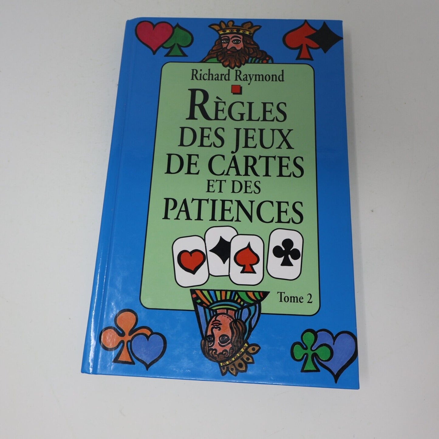 Lot 2 Livres Règles des Jeux de Cartes et des Patiences #1-2 Québec Loisirs HC
