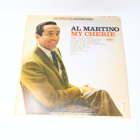 Al Martino My Cherie LP Record Vinyl Capitol ST 2362 Canada 1965 Fascination