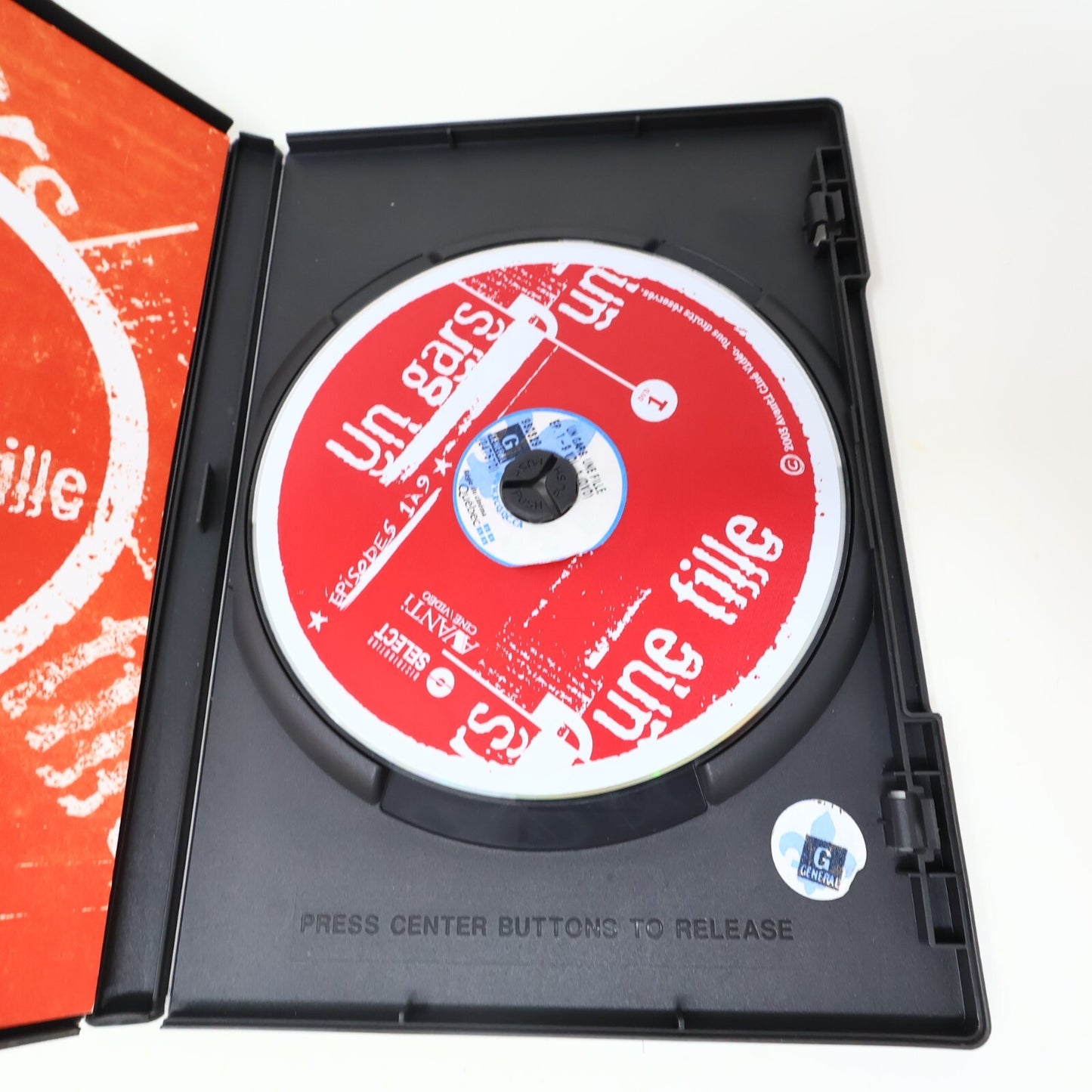 Un Gars un Fille #1-5 7 11-12 Lot 8 DVD Guy A. Lepage/Sylvie Léonard Série Télé