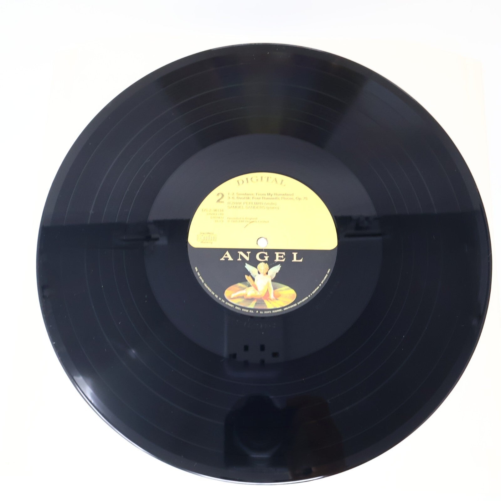 Itzhak Perlman Samuel Sanders Dvořák Sonatina In G Smetana DS-38134 Record 1985