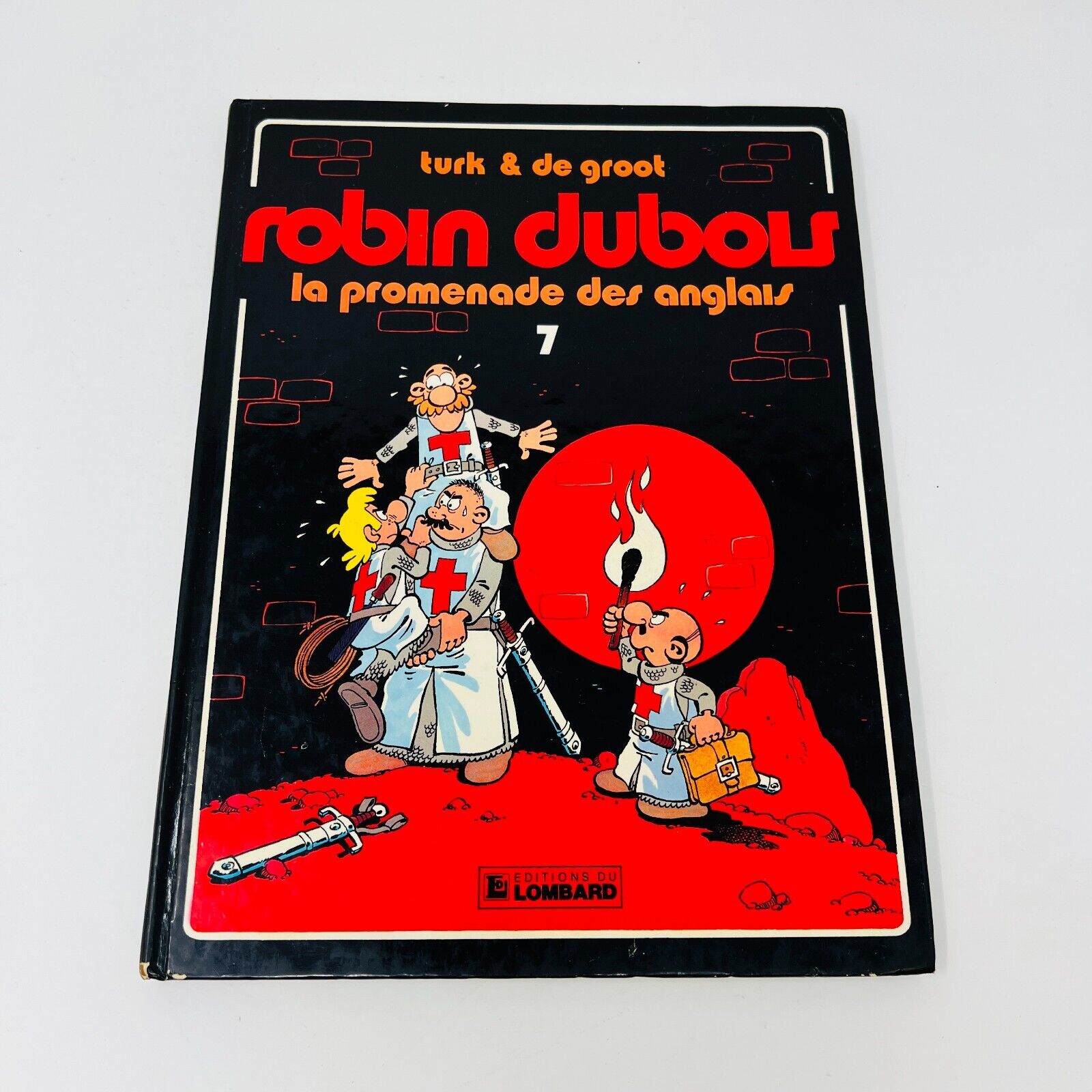 6x Robin Dubois Dargaud Turk & De Groot Lot Bandes Dessinées BD #6-7 9 12-13 15