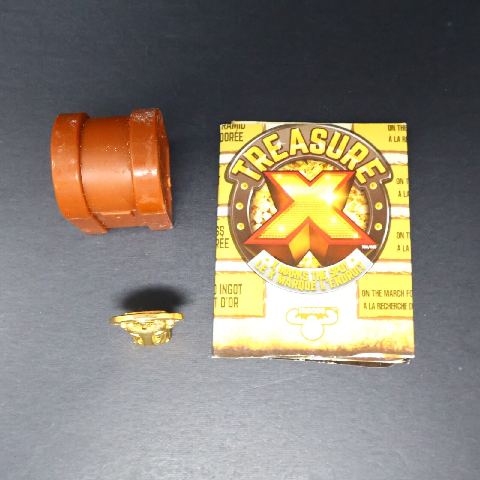 Treasure X Golden Idol Ultra Rare Gold Dipped Treasure Moose Toy Accessory Chest