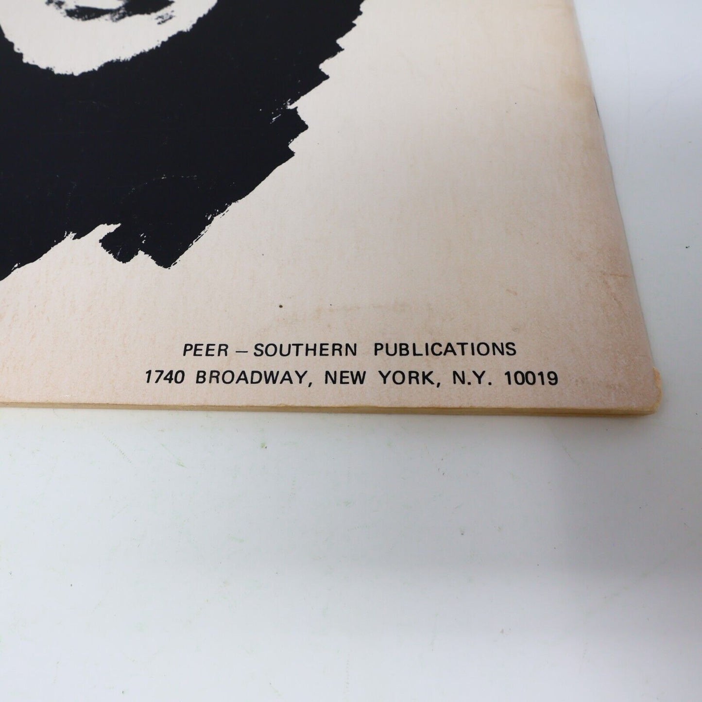 1964 Edith Piaf Album Commémoratif Peer Southern Paperback Songbook Partitions