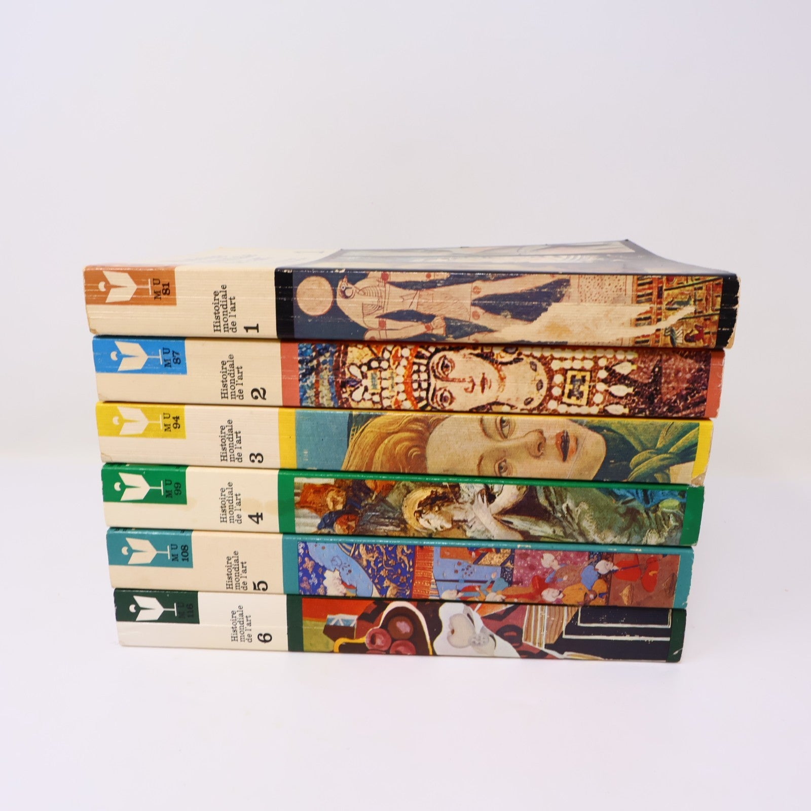 Histoire Mondiale de l'Art #1-6 Marabout Université Série Complète Lot 6 Livres