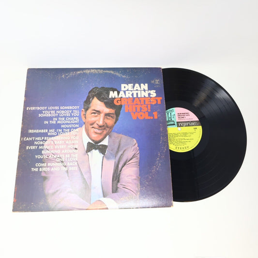 Dean Martin's Greatest Hits! Vol. 1 LP Record Vinyl 1968 Reprise Canada RS 6301