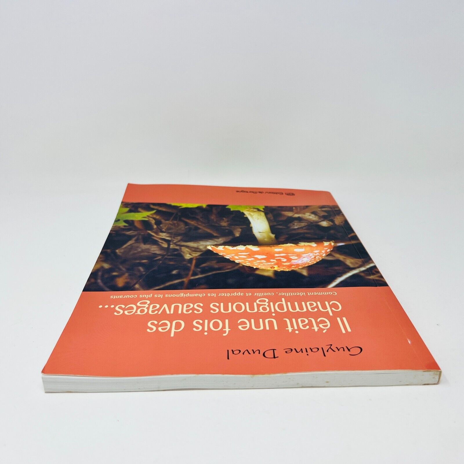 Il Était une Fois des Champignons Sauvages Identifier/Apprêter de Guylaine Duval