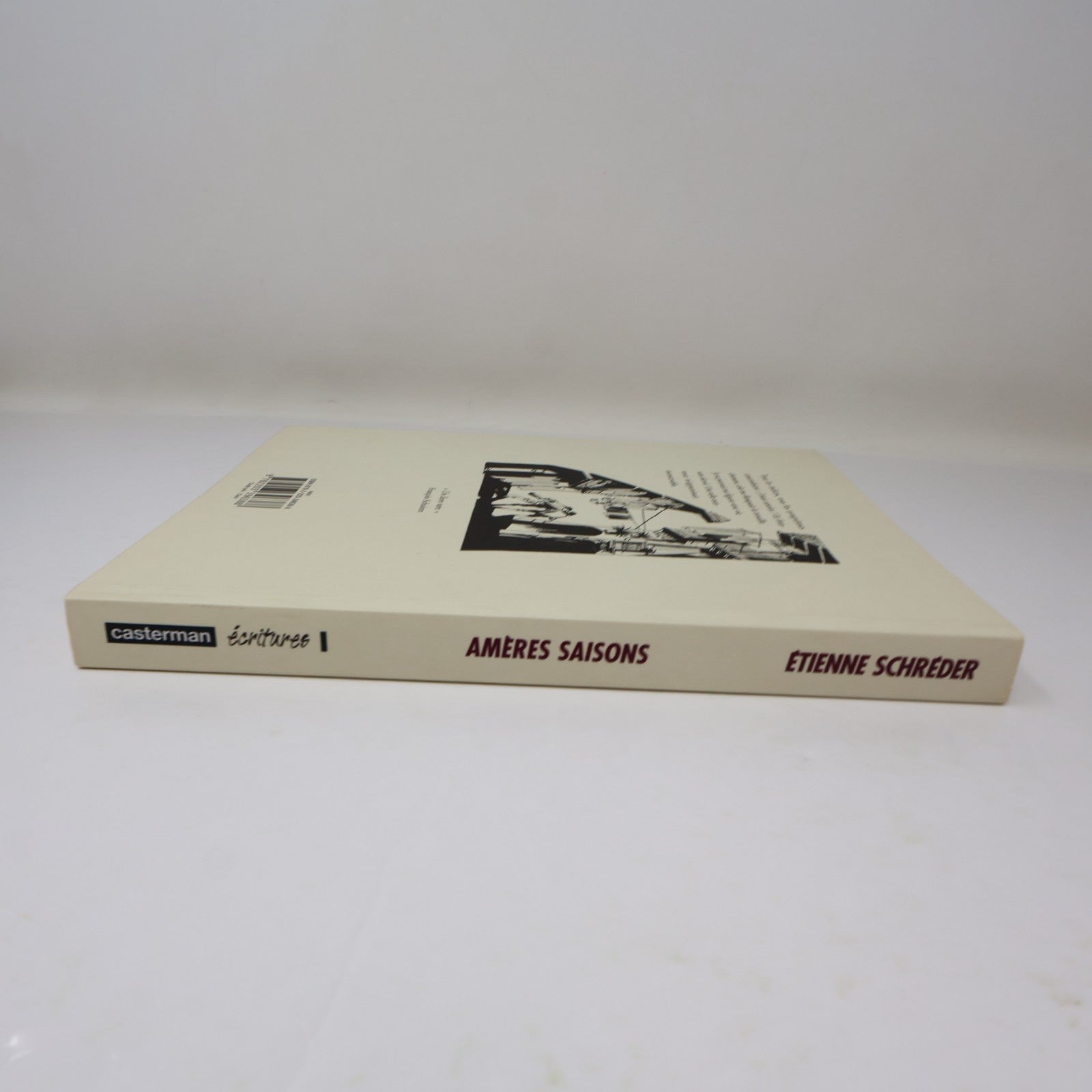 Amères Saisons Étienne Schreder Casterman 2008 PB Bande Dessinée Bd Alcoolisme