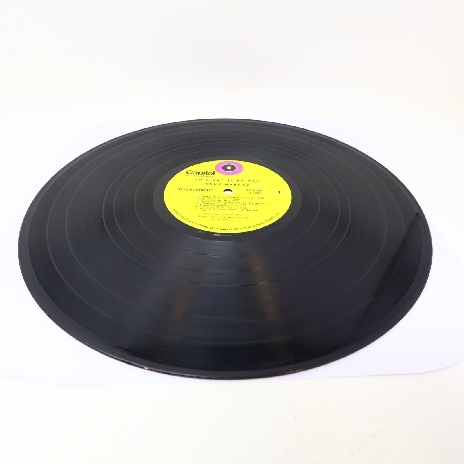 Anne Murray This Way Is My Way LP Record Vinyl Capitol ST 6330 Canada 1969 VG+