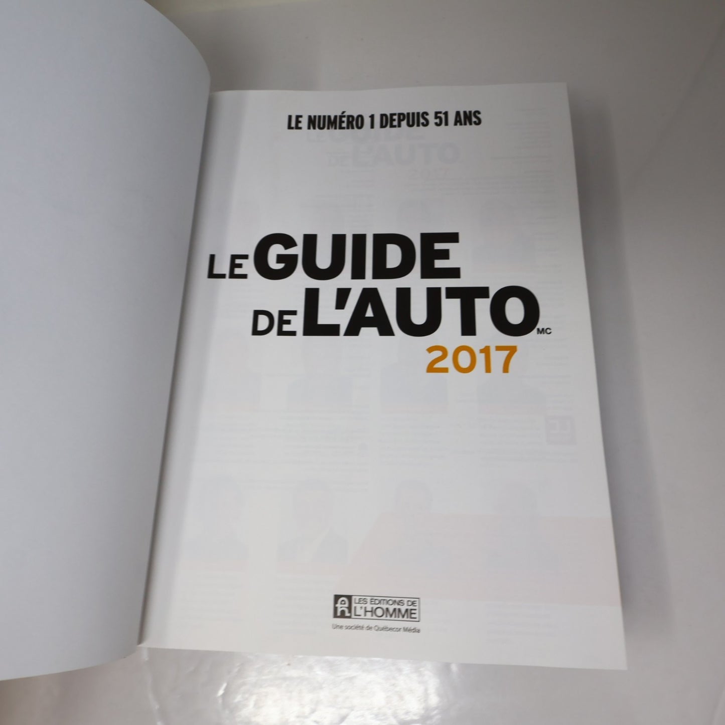 Le Guide de l'Auto 2017/2018 Lot 2 Livres Duquet/Gélinas Transports Automobile
