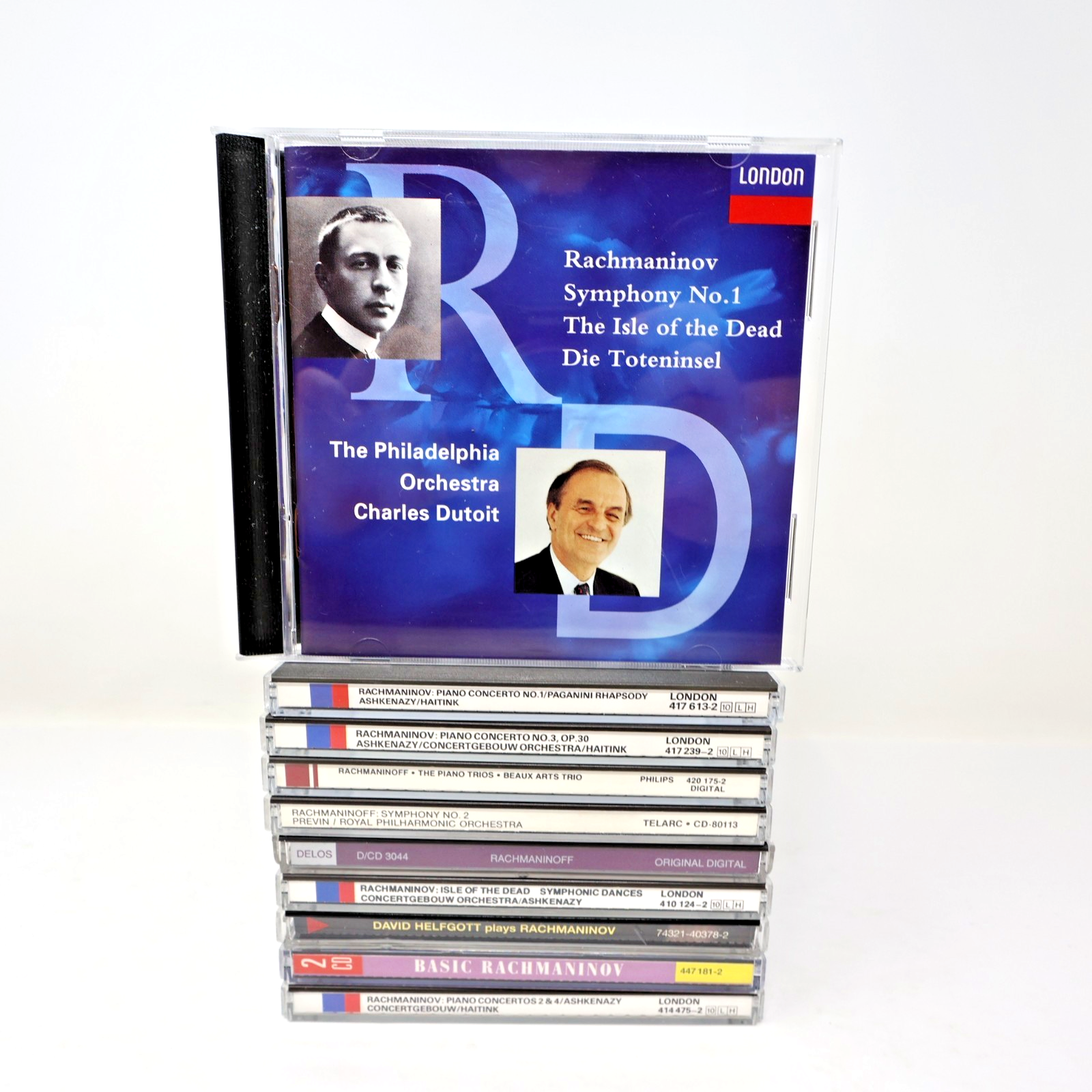 Rachmaninov 10 CD Lot Ashkenazy/John Browning/Helfgott/Haitink/Dutoit/Prévin