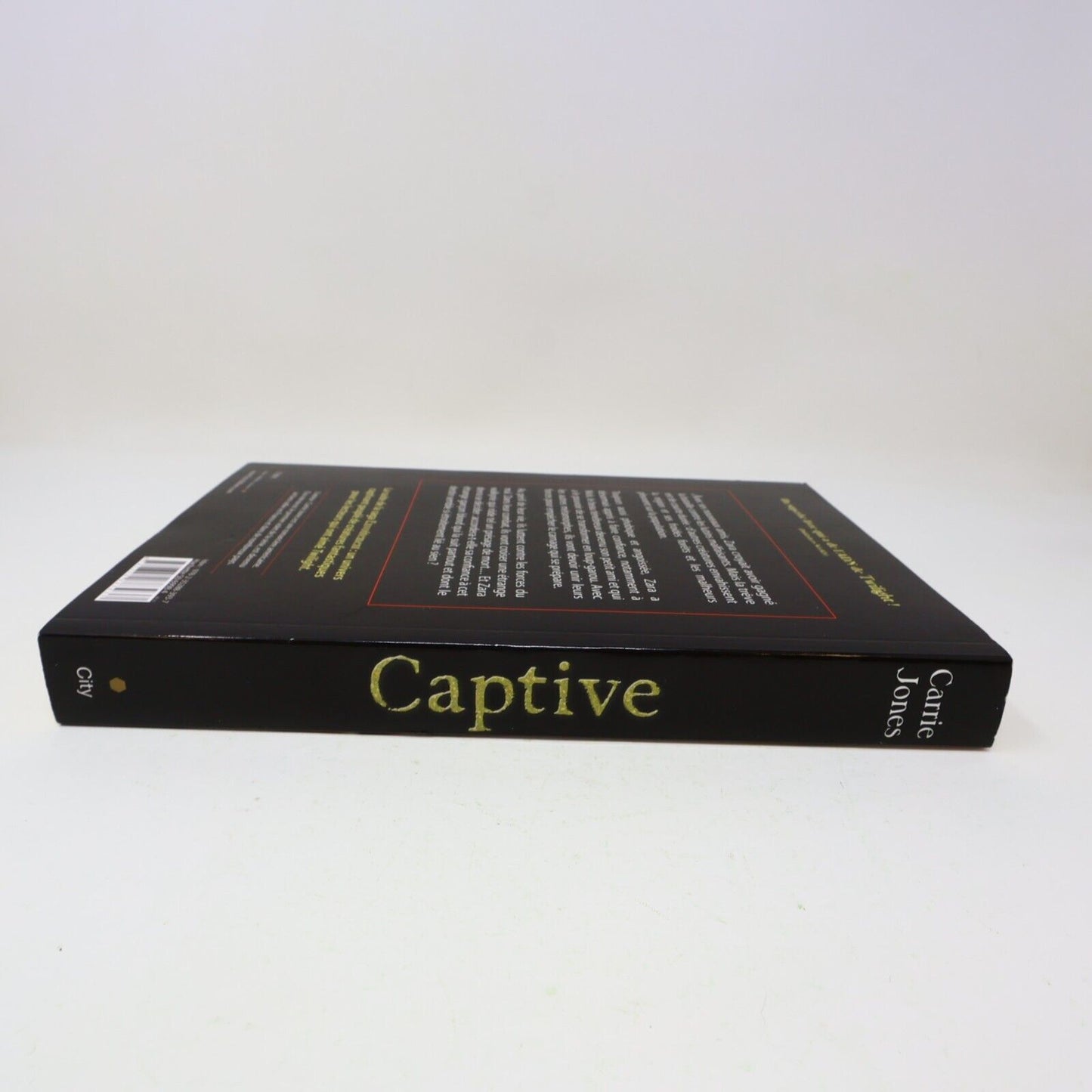 2010 Captive Carrie Jones Envoûtement #2 City Éditions Français Fantasy Livre PB