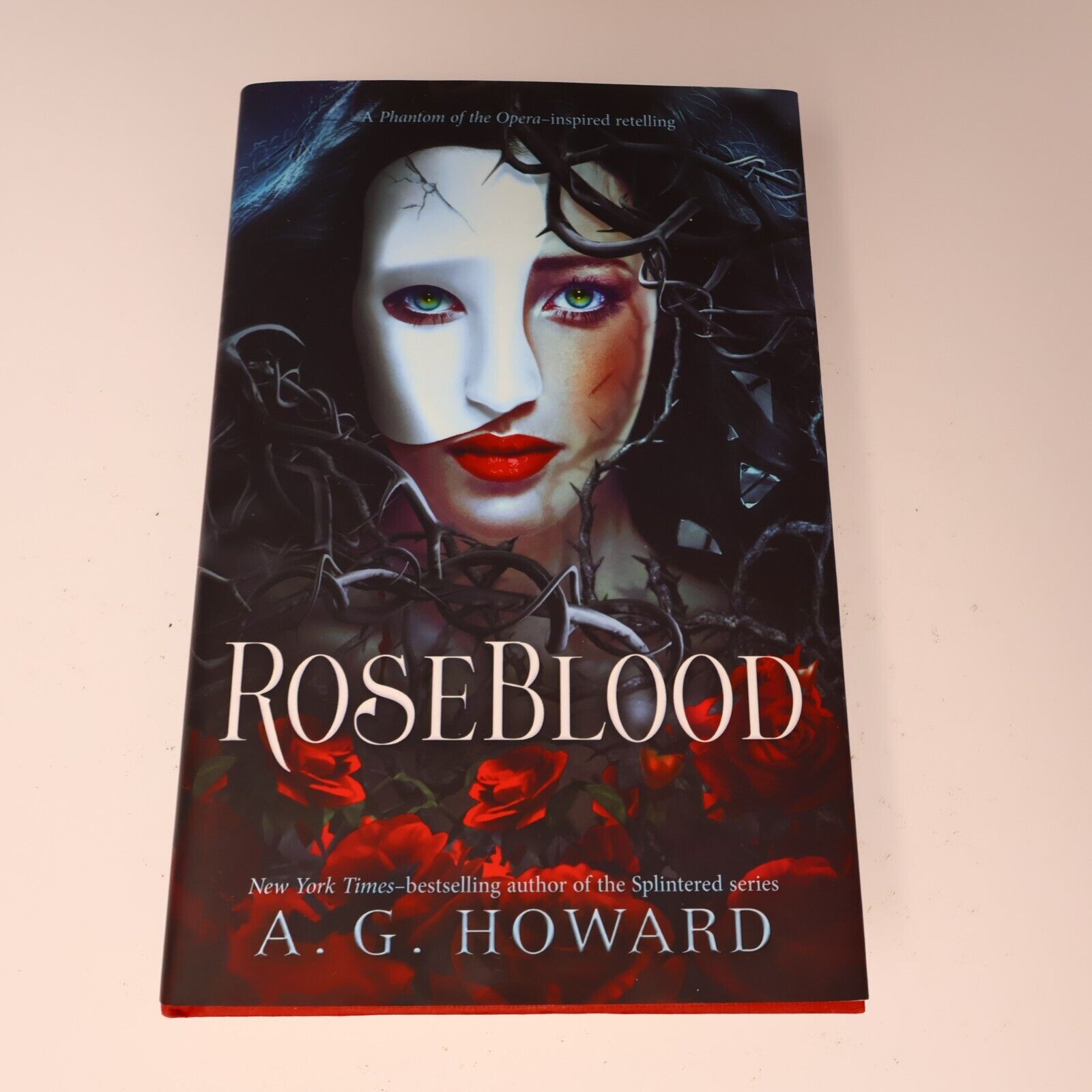 2017 Roseblood by A. G. Howard Signed Fantasy Romance 1st Print Amulet Books HC
