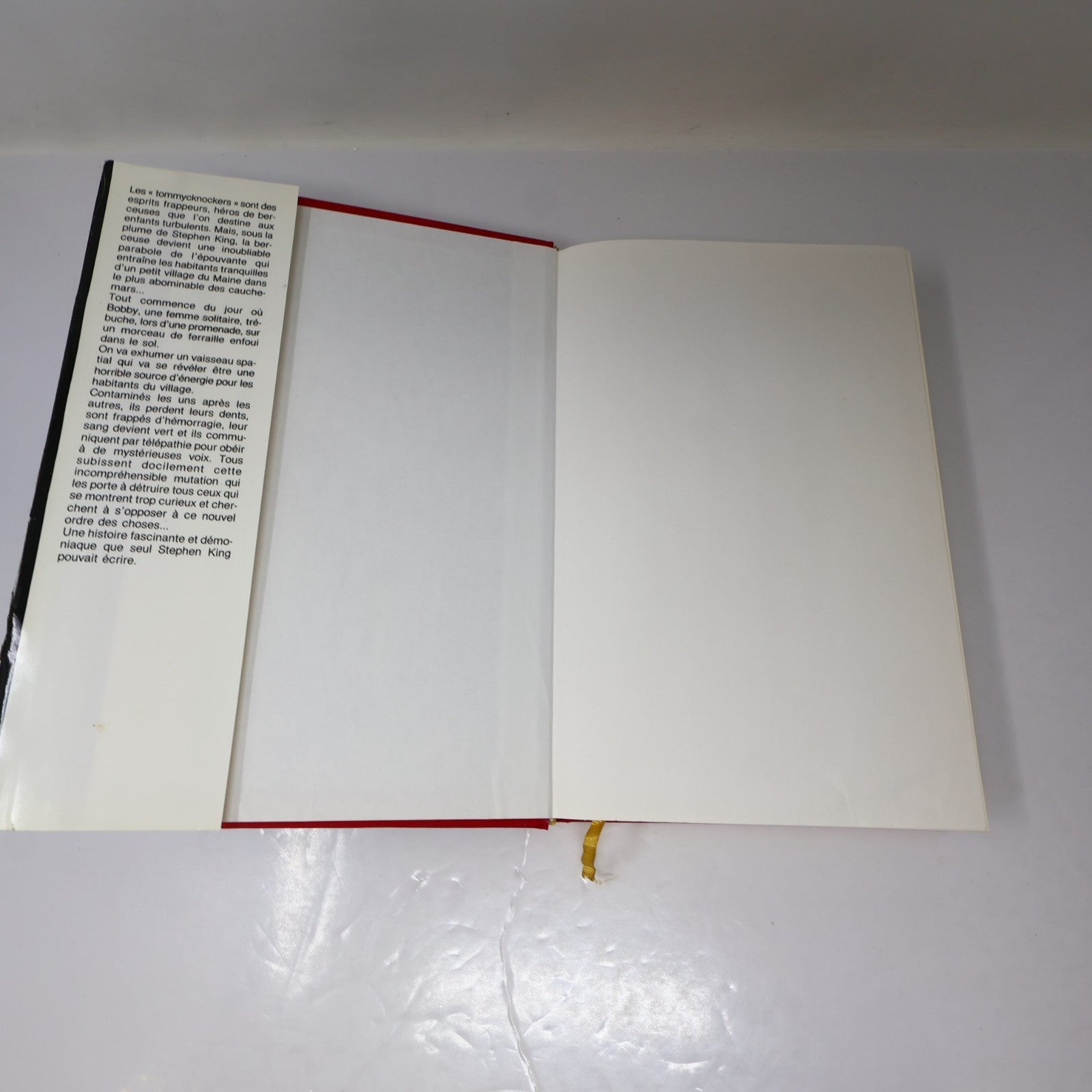 Les Tommyknockers Stephen King France Loisirs 1991 HC DJ Français French Horror