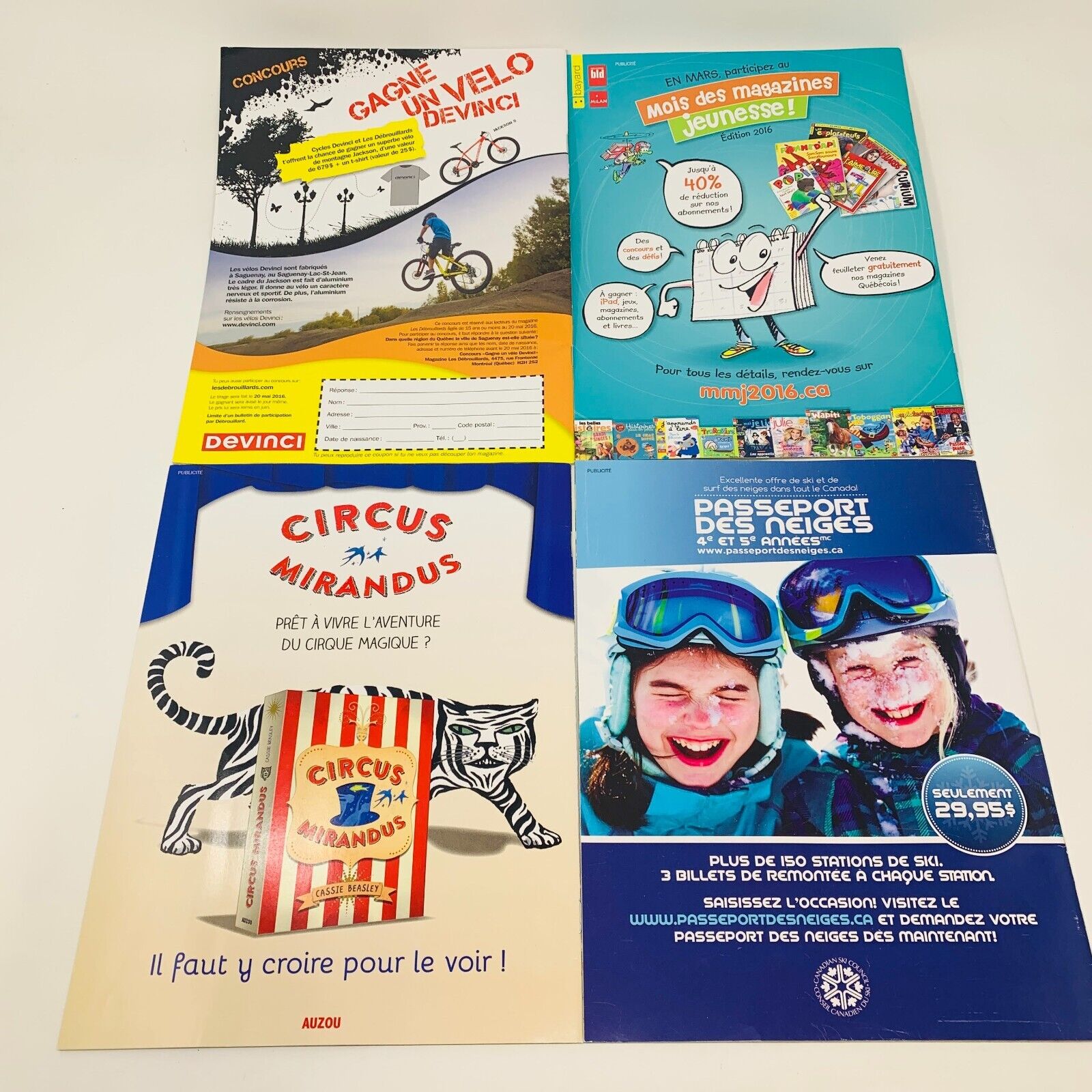 16x Les Débrouillards Magazines Enfants Français 2015-20 Années Incomplètes Lot