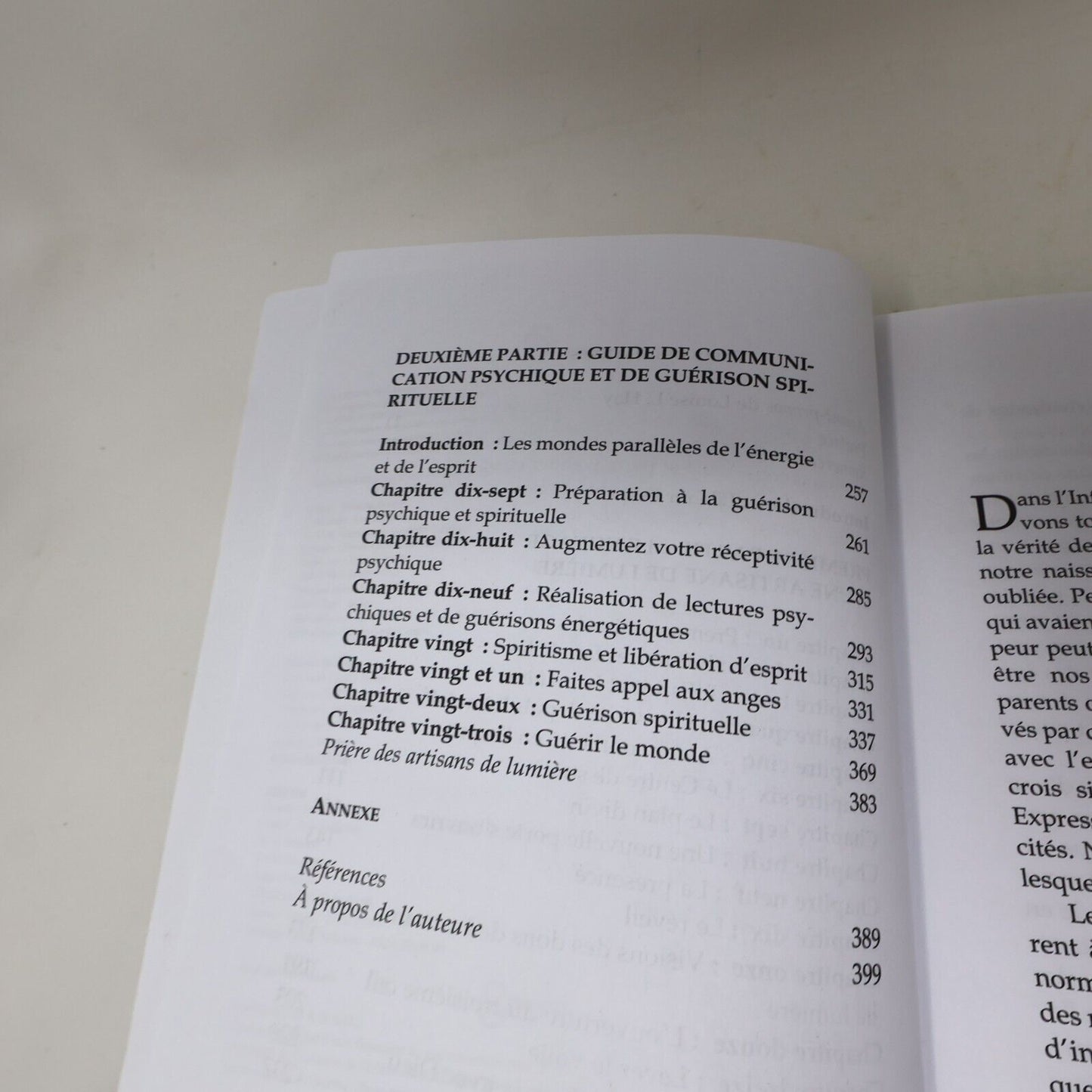 2007 La Voie des Artisans de Lumière Doreen Virtue Spiritualité Religion Ada PB