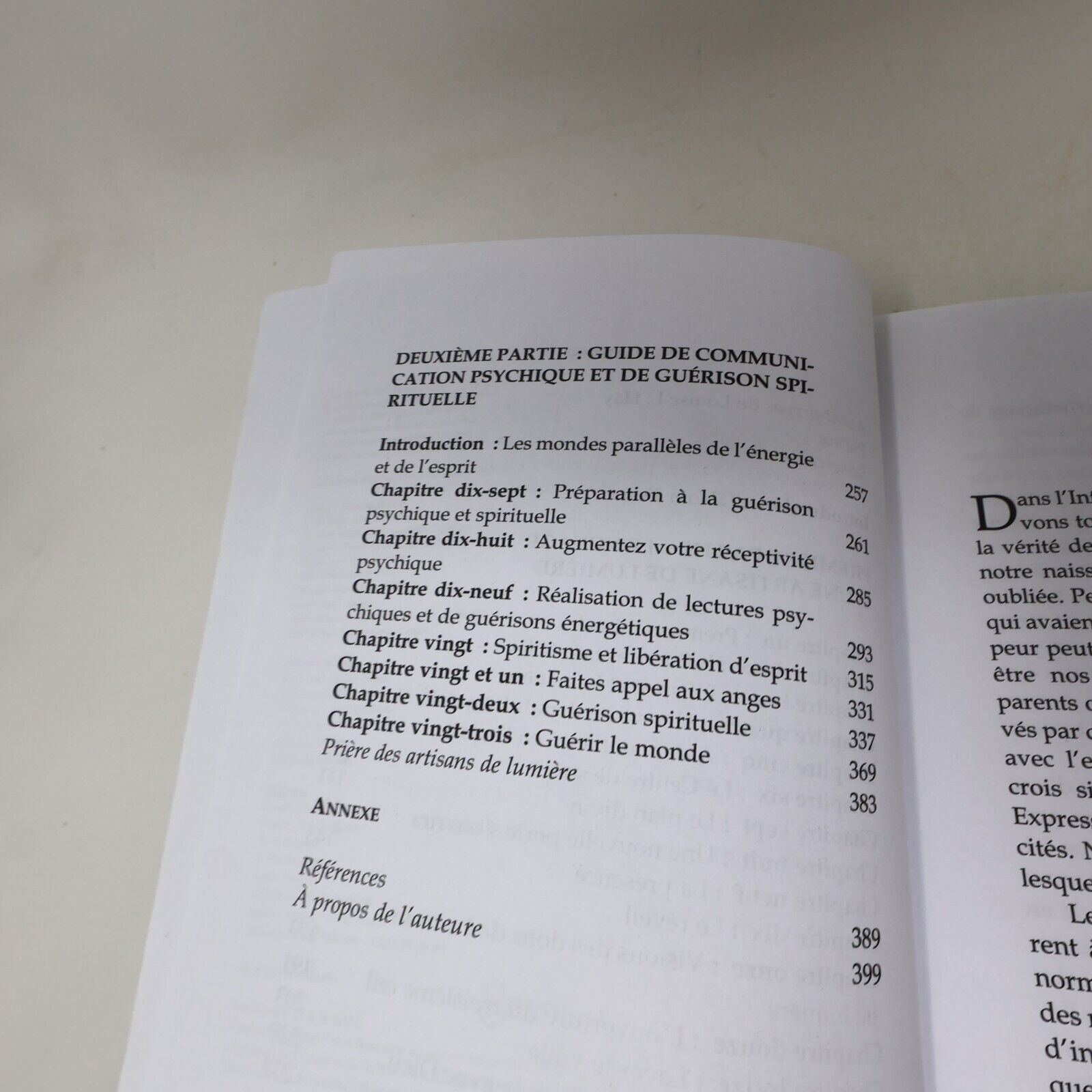 2007 La Voie des Artisans de Lumière Doreen Virtue Spiritualité Religion Ada PB