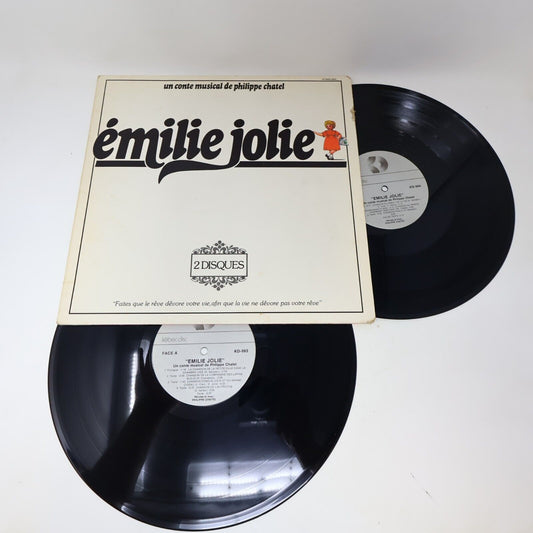 Émilie Jolie Philippe Chatel/Henri Salvador/Françoise Hardy 2 Disques LP Enfants