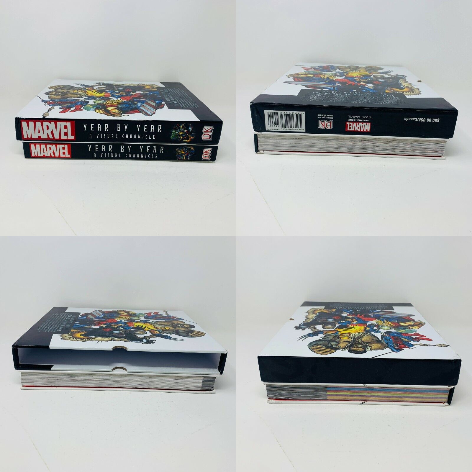 2013 Marvel Year by Year A Visual History Chronicle Hardcover Updated & Expanded