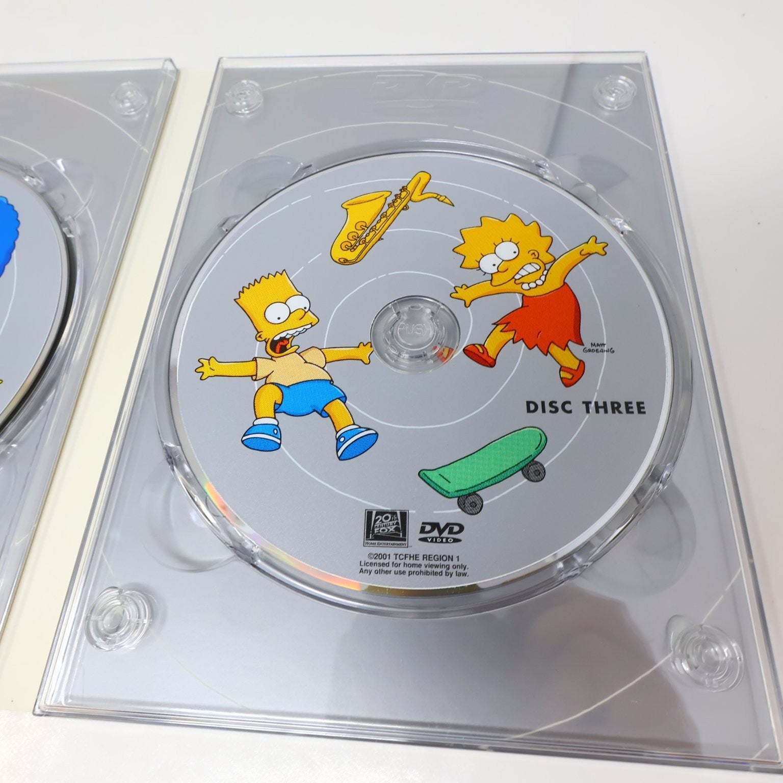 The Simpsons DVD 2001 Complete First Season Collector's Edition Matt Groening