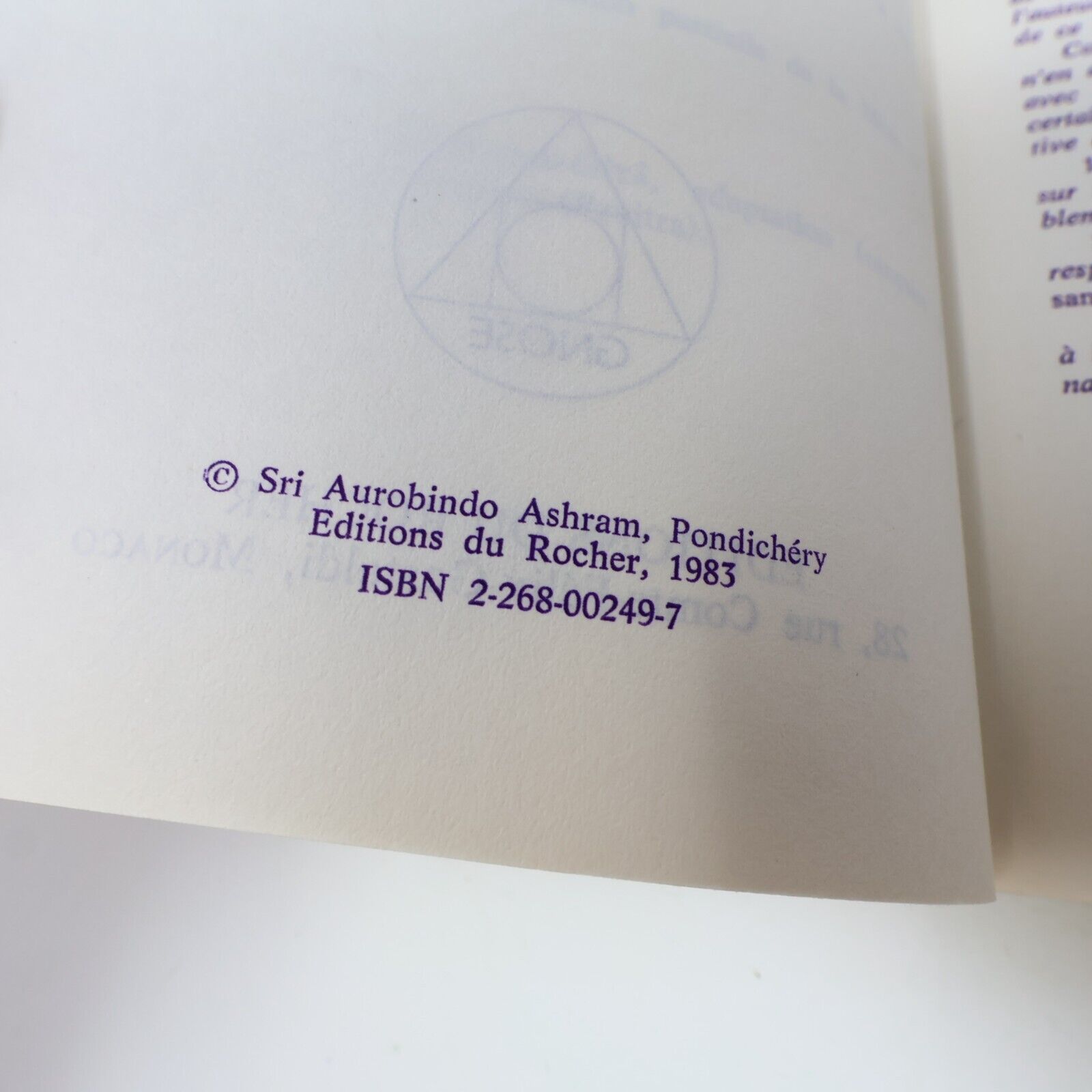 Lot 4 Livres Sri Aurobindo Savitri Poèmes Conscience Renaissance Karma Français
