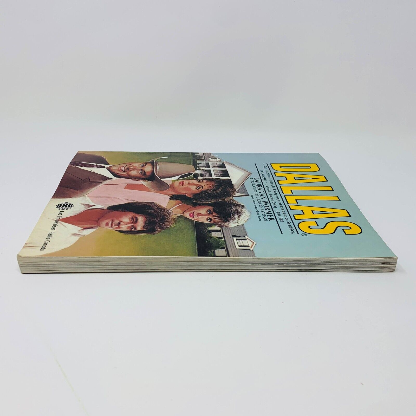 1985 Dallas Saga Complète Ewing en Français/French Laura Van Wormer Radio-Canada