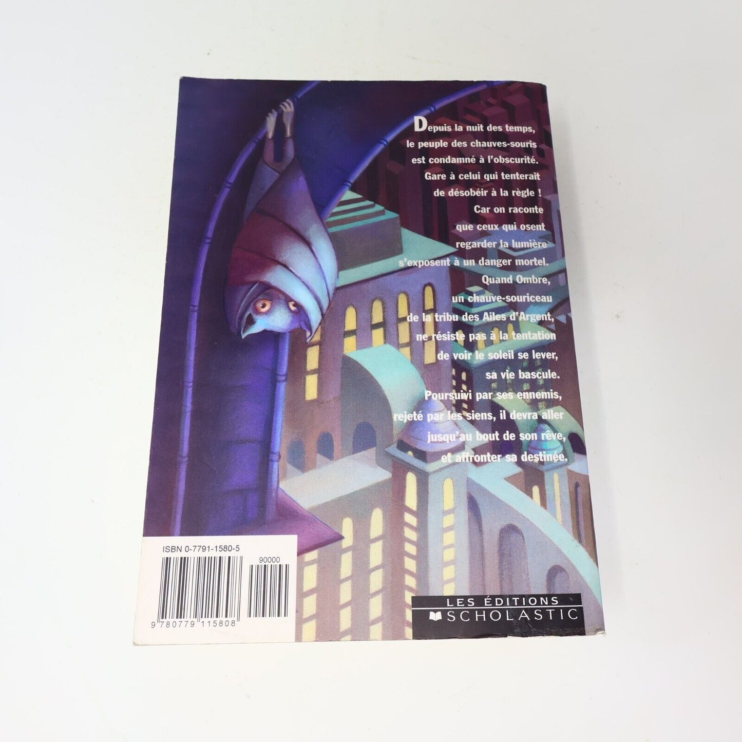 Lot 4 Livres Silverwing #1-4 de Kenneth Oppel Scholastic Série Complète Français