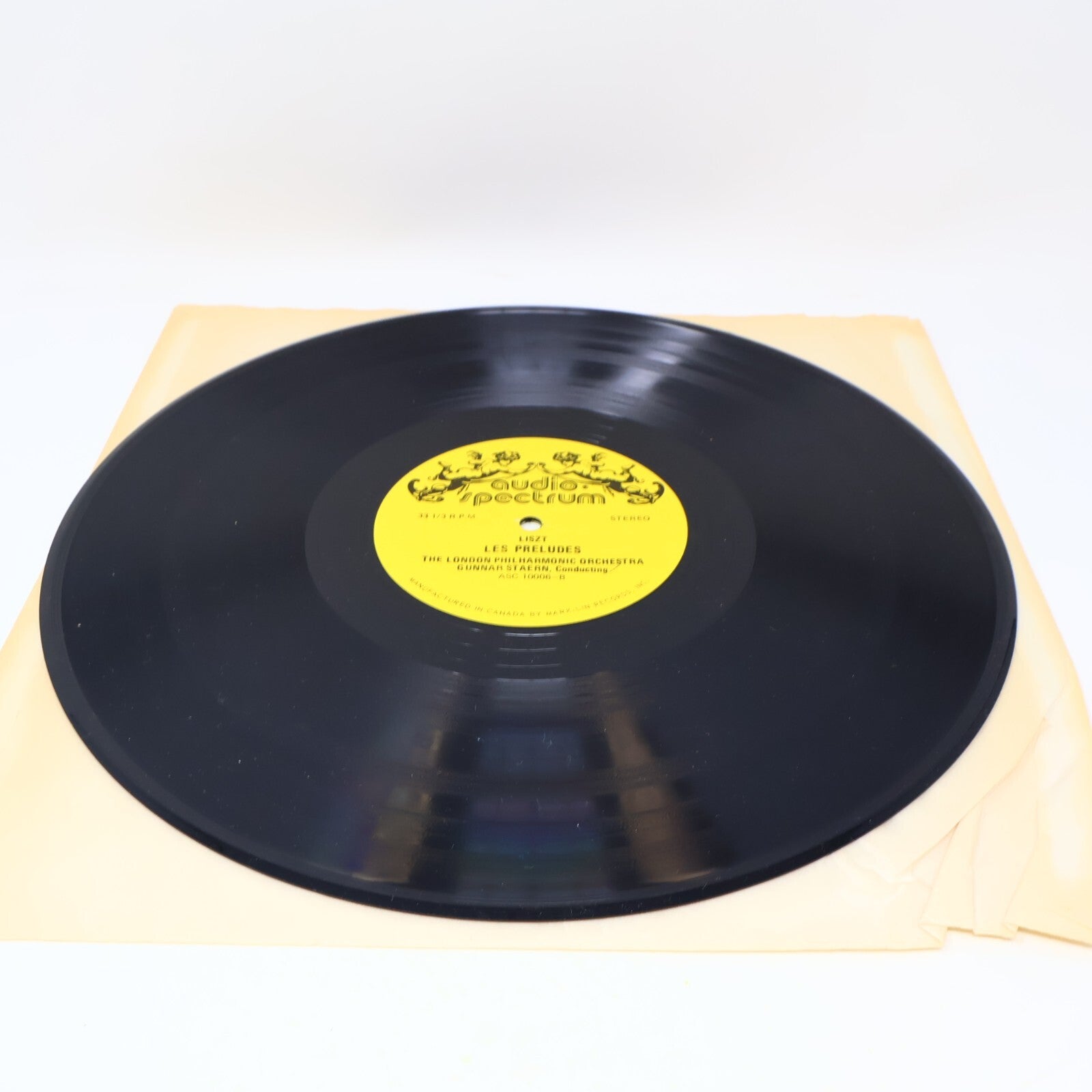 Smetana-Liszt Gunnar Staern London Philharmonic Moldau Preludes Record ASC-10006