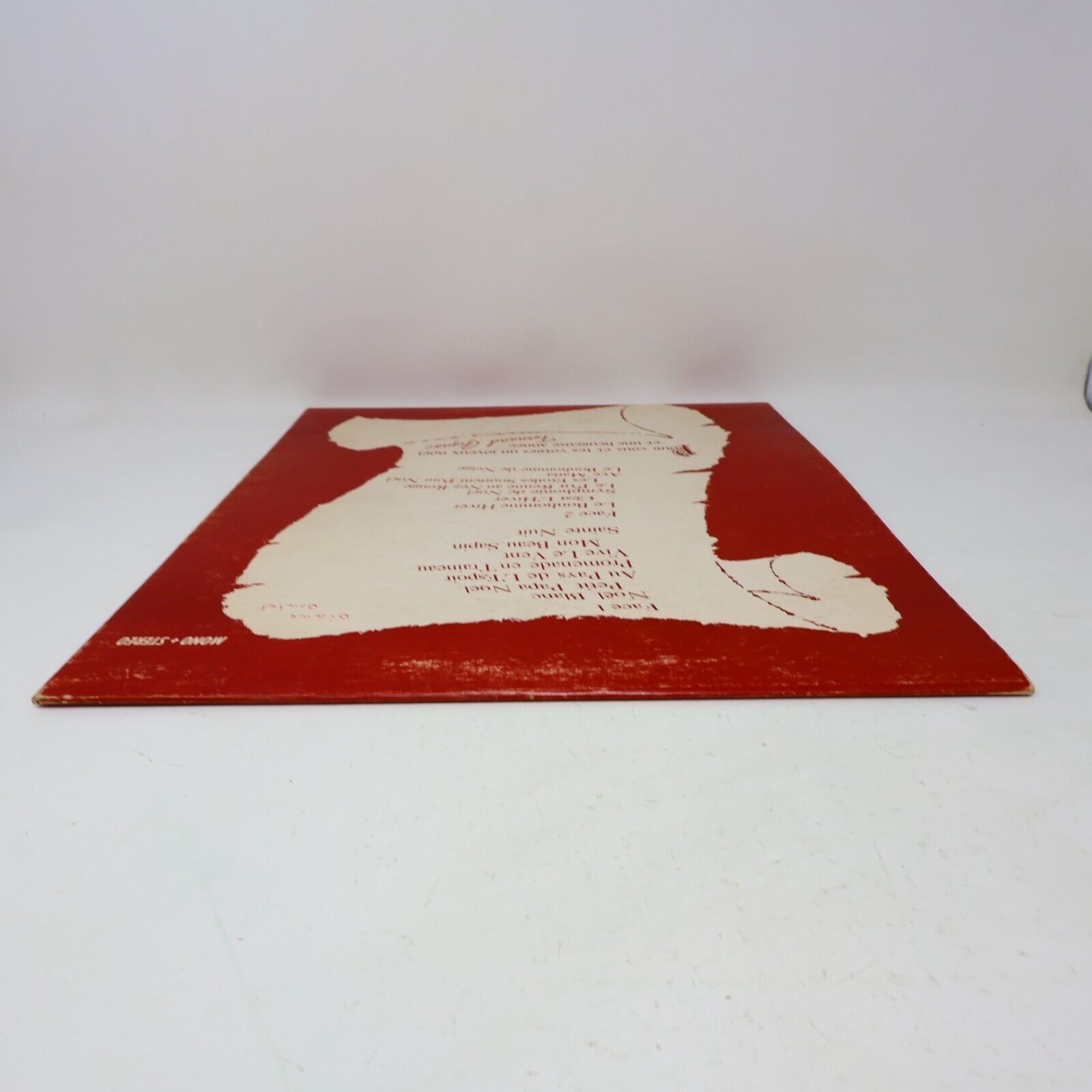 Fernand Gignac Chante Noël Disque LP Petit Papa Noël Blanc Ave Maria FS 16915