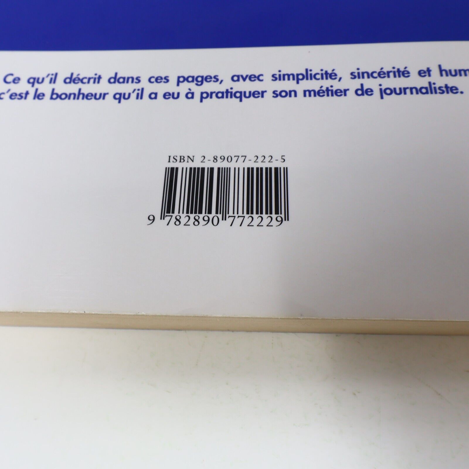 2001 L'Impatient Pierre Nadeau Biographie Québec Flammarion Français Paperback