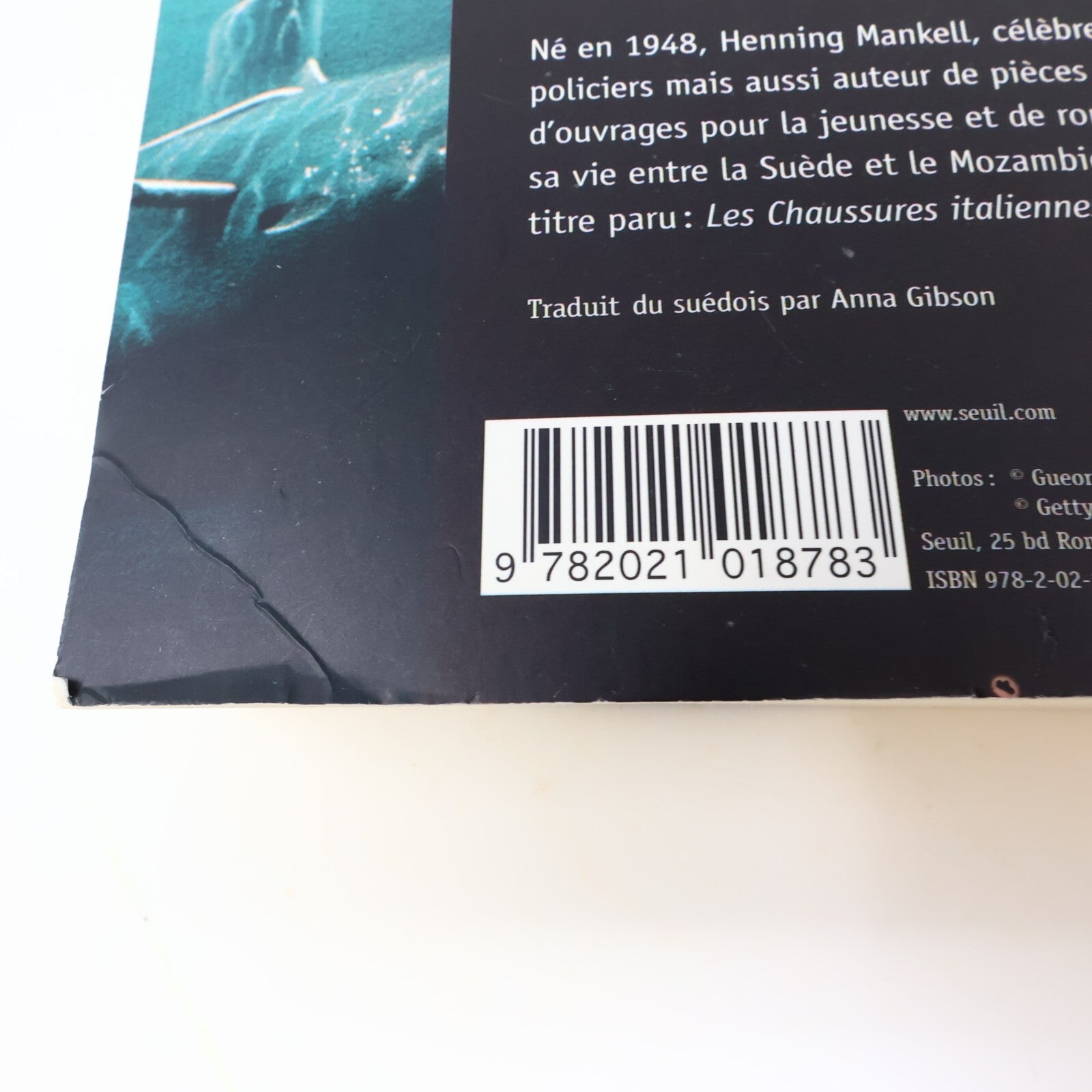 Henning Mankell Lot 4 Livres L'Homme Inquiet/Avant le Gel/Chiens de Riga French