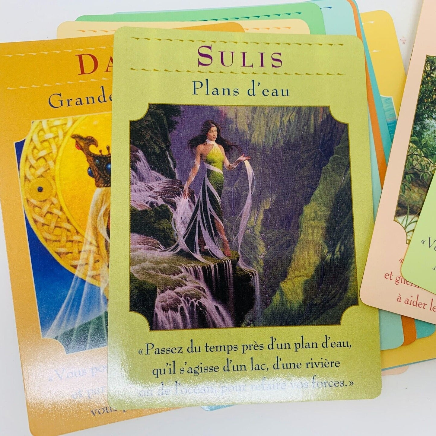 Cartes Oracles des Déesses Complet Ada Doreen Virtue 44 Cartes Guide Divination