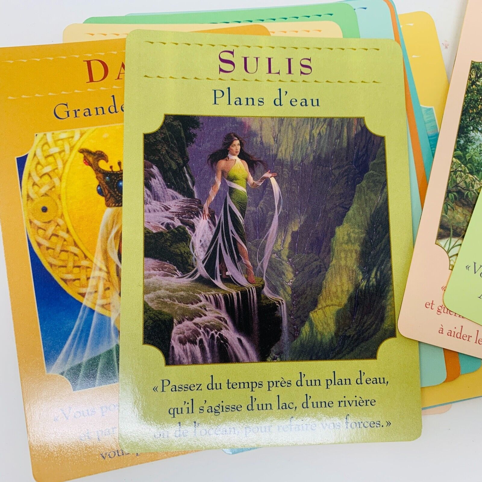 Cartes Oracles des Déesses Complet Ada Doreen Virtue 44 Cartes Guide Divination
