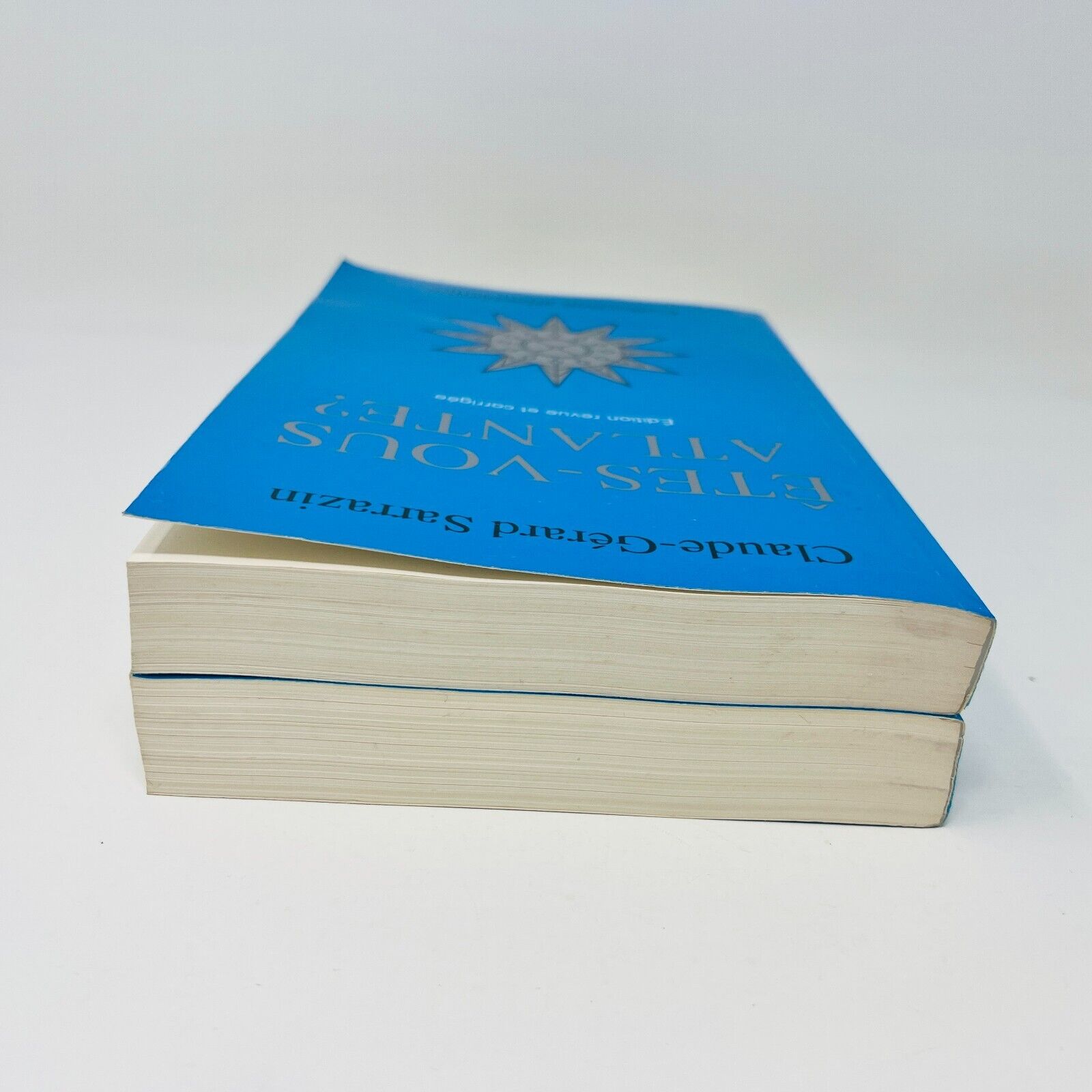 Êtes-Vous Atlante?/Un Atlante Parle Claude Gérard Sarrazin Lot Livres Atlantide