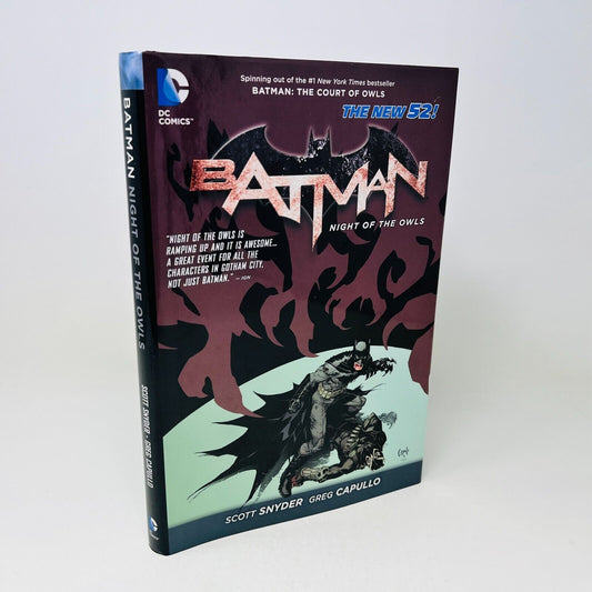 2013 Batman Night of the Owls DC Comics Hardcover DJ Scott Snyder/Greg Capullo