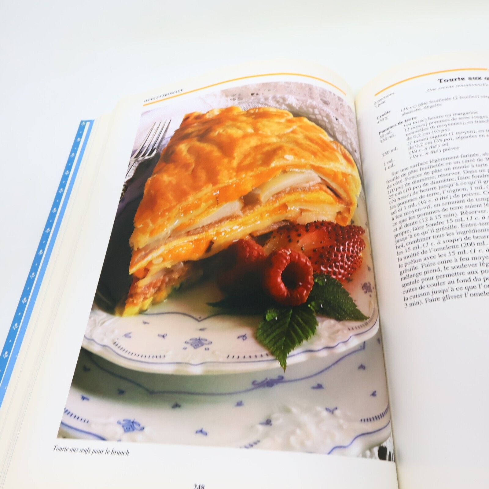 1992 Cuisine Fraîcheur Recettes Français Livre Tormont Hardcover HC 90s French