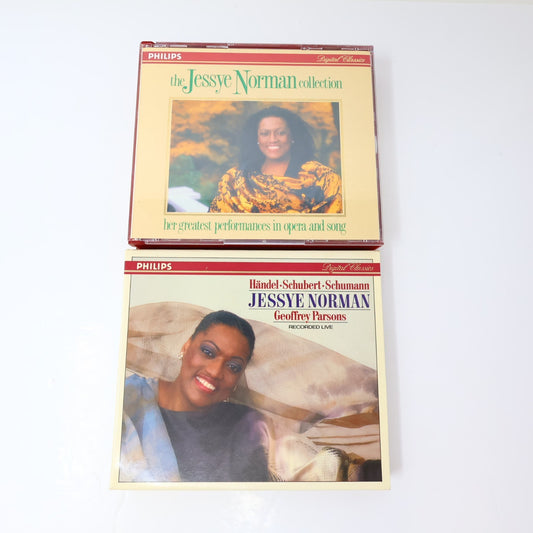 Jessye Norman 2 CD Lot Handel Schubert Schumann/The Jessye Norman Collection