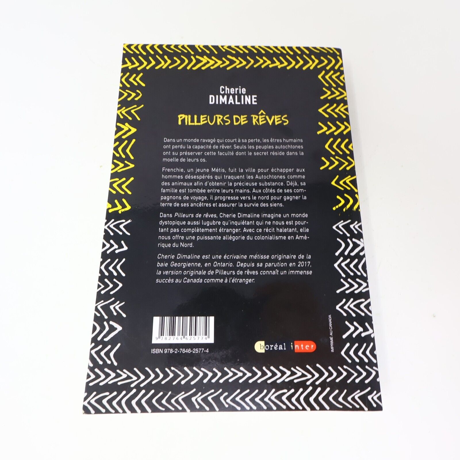 2019 Pilleurs de Rêves Cherie Dimaline Boréal Français Paperback Dystopie Livre