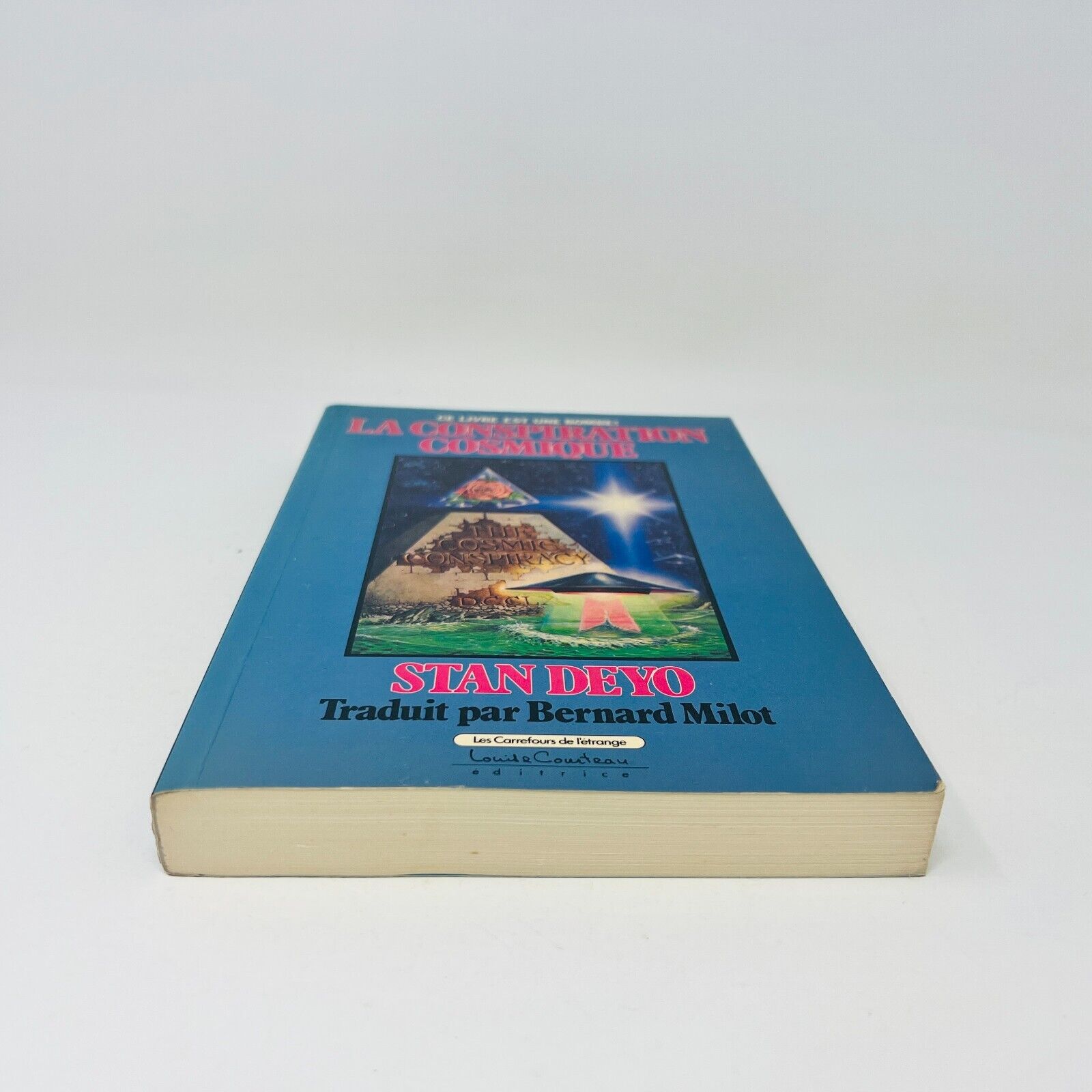 1986 La Conspiration Cosmique de Stan Deyo Livre Français Paranormal Ovnis Vtg
