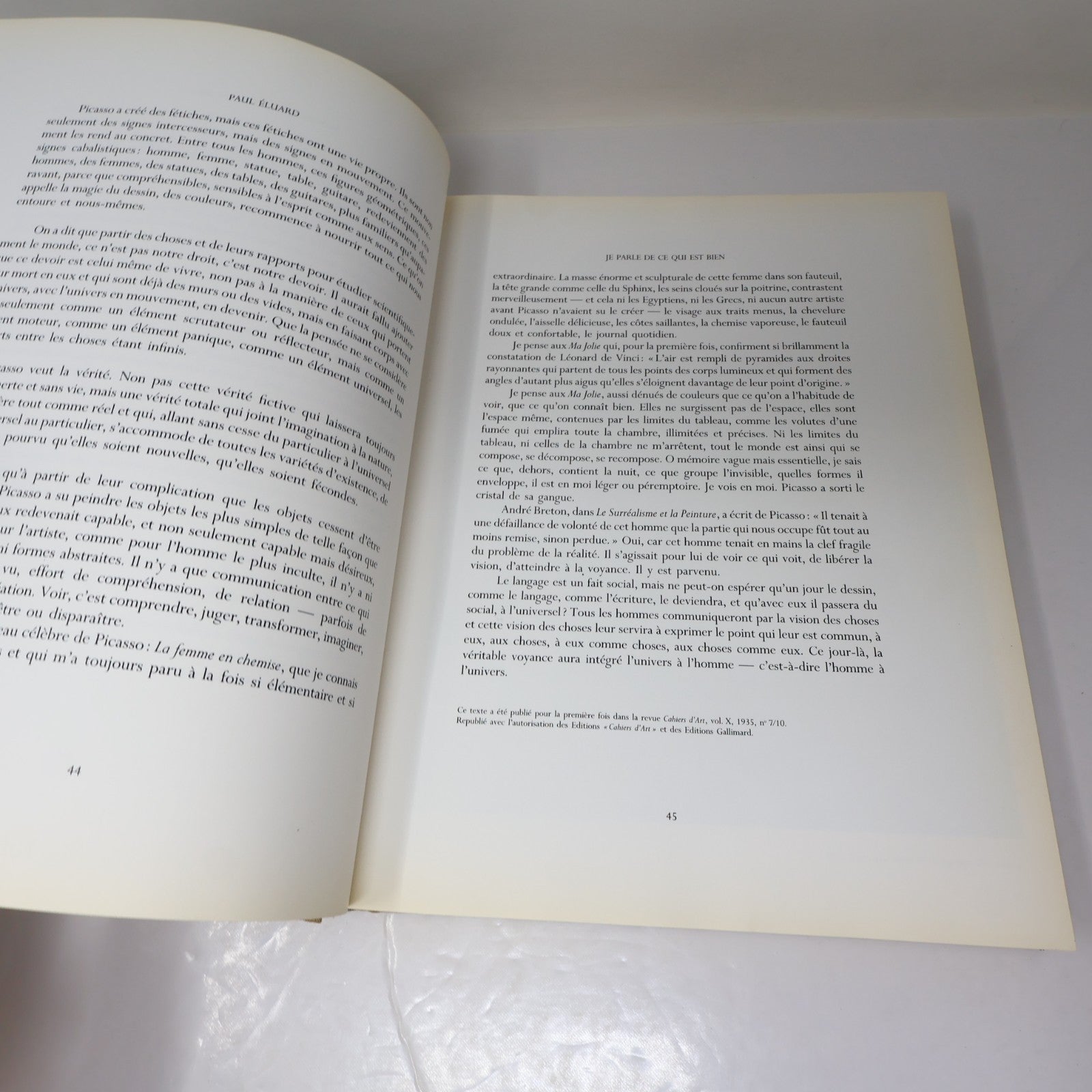 Pablo Picasso Rencontre à Montréal Art Catalogue d'Exposition 1985 HC Français