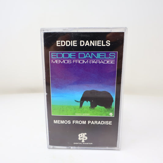 Eddie Daniels Memos From Paradise Cassette Jazz 1988 GRP 834 694-4 Spectralight